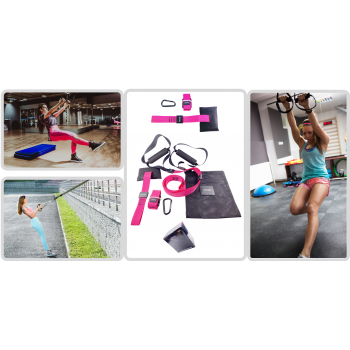 TAŚMY DO ĆWICZEŃ TRX PASY TRENINGOWE CROSSFIT PRO